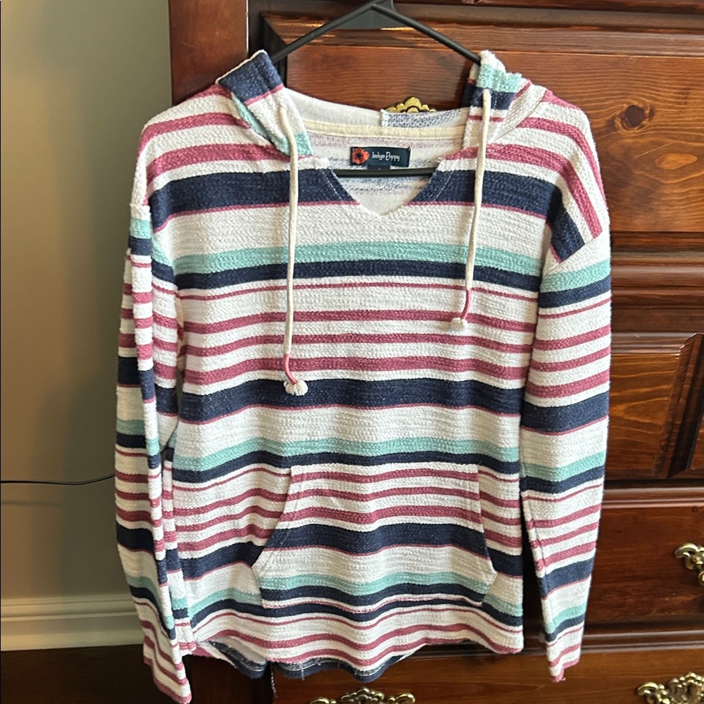 Striped Hooded Sweater